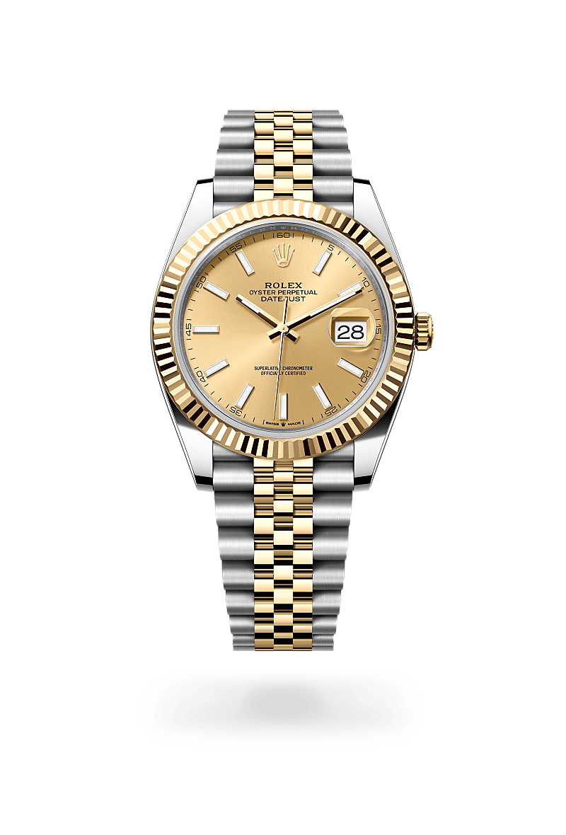 Rolex Datejust 41 M126333-0010 Herrenuhr - Oyster, 41 mm, Edelstahl Oystersteel und Gelbgold 