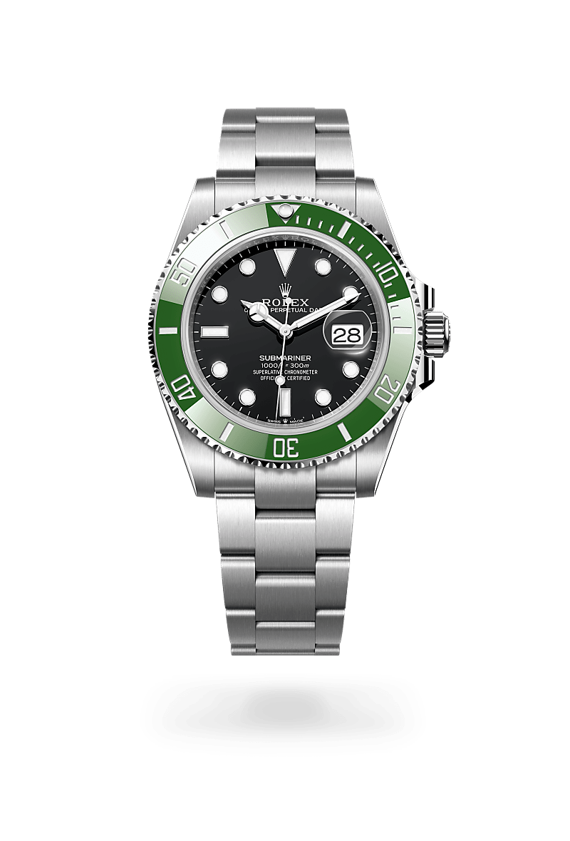 Rolex Submariner Date M126610LV-0002 Herrenuhr - Oyster, 41 mm, Edelstahl Oystersteel 