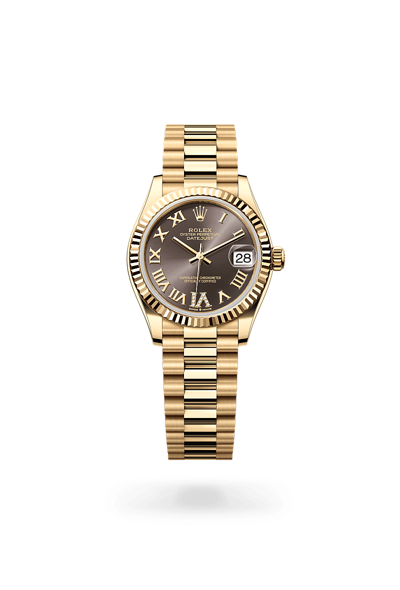 Rolex Datejust 31 M278278-0032 Herrenuhr / Damenuhr - Oyster, 31 mm, Gelbgold 