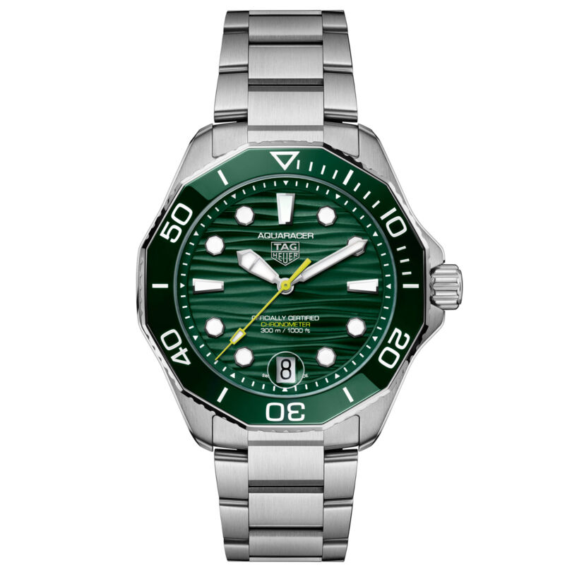 TAGHeuer_Aquaracer_Professional 300 Date_green